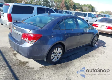 2014 Chevrolet Cruze Ls Auto from USA, damaged, VIN 1G1PA5SH0E7466854